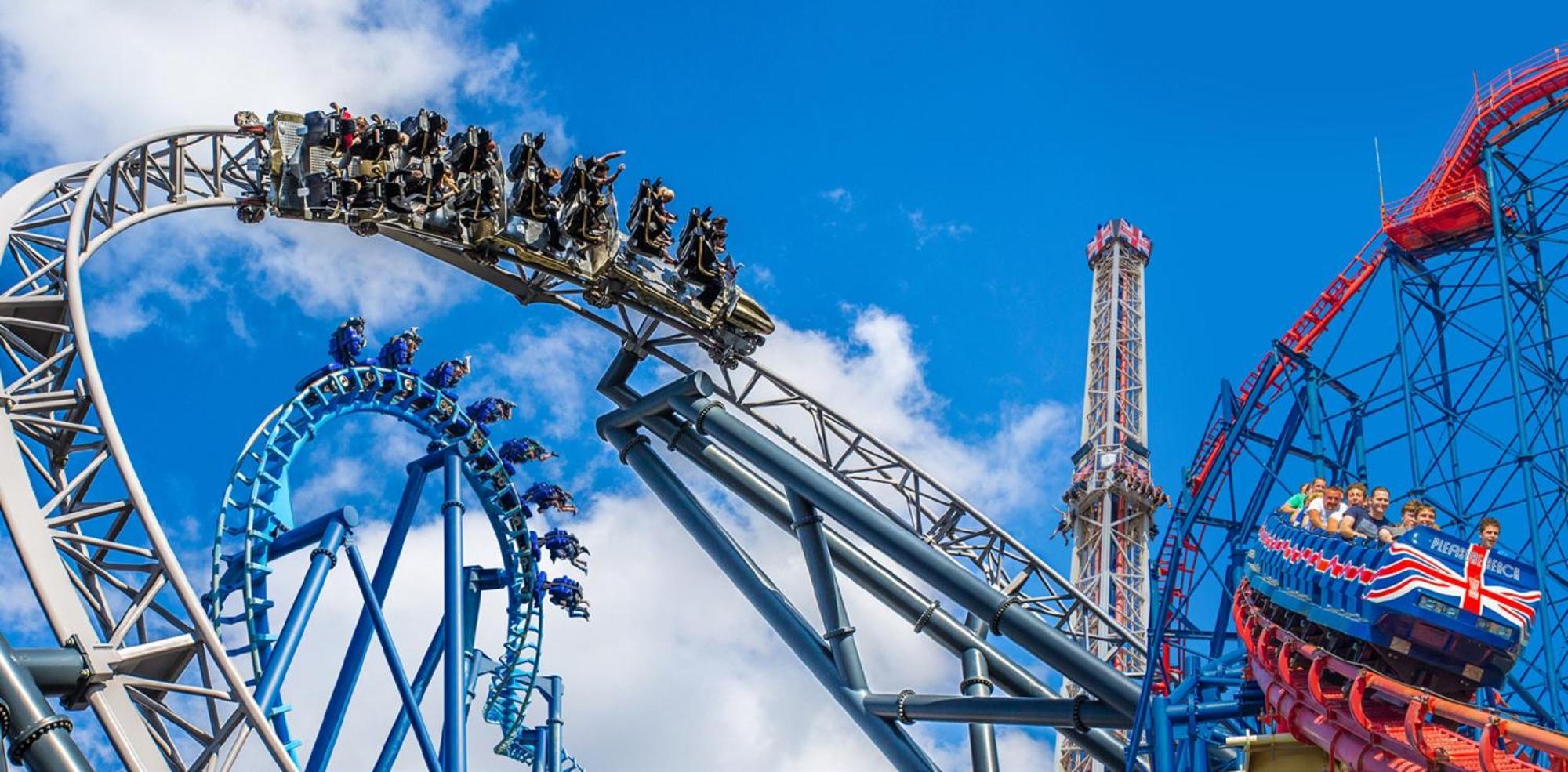 The Big Blue Hotel - Blackpool Pleasure Beach Exterior photo